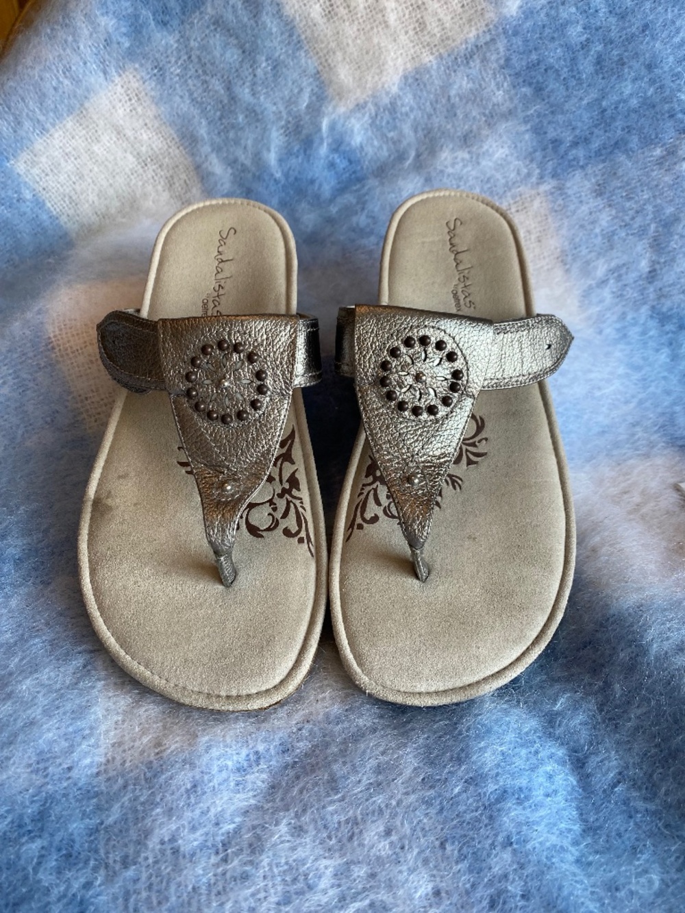 Sandalistas by Aetrex, size 9 EUC